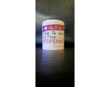 Mug demande de Témoin