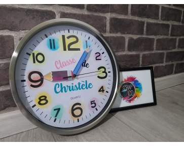 Horloge personnalisée