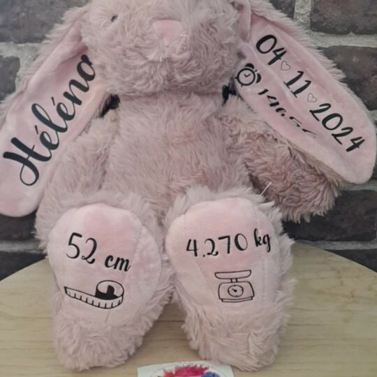 Peluche personnalisée