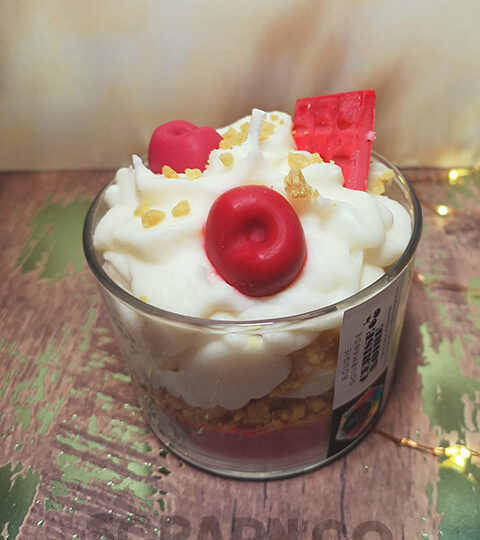 Bougie gourmande Cerise