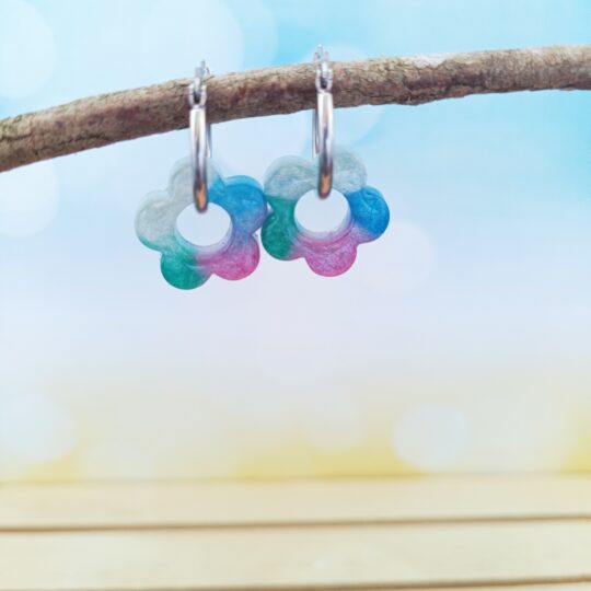 Pampilles "Claudine" multicolores