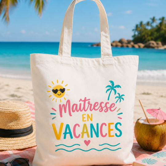 tote bag vacances Tote Bag personnalisé